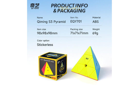 QiYi QiMing (S3) Pyraminx | SpeedCubeShop