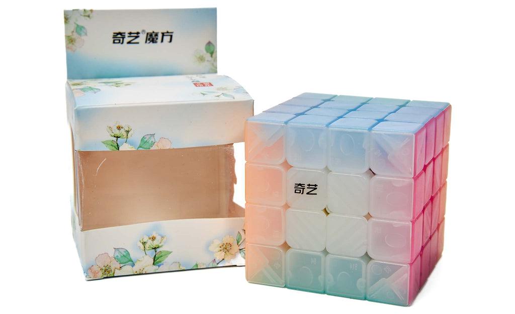  D-FantiX Qiyi Qiyuan W 4x4 Speed Cube 4x4x4 Magic Cube