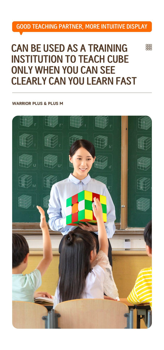 QiYi Warrior Plus Big 3x3 - 18.8cm (Magnetic)