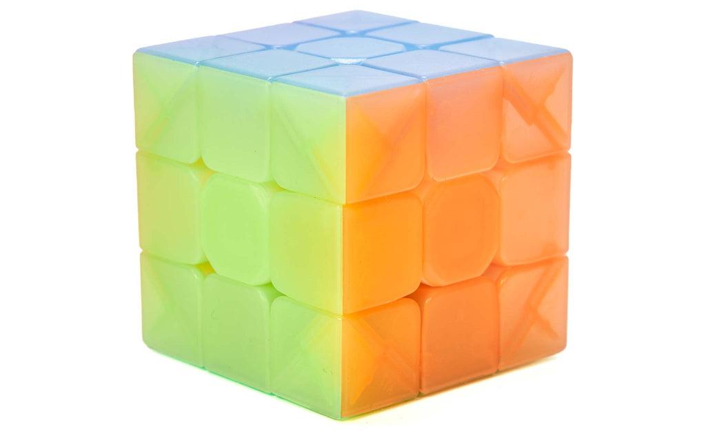 QY Toys Warrior S Speed Cube 3x3-(Warrior W Updated Version)- Stickerless  Magic Cube 3x3x3 Puzzles Toys, The Most Educational Toy to Effectively