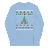 Rubik's Cube Christmas Tree Long Sleeve Shirt | SpeedCubeShop