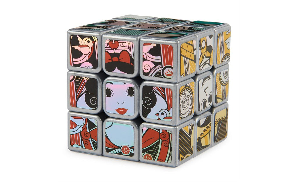 Rubik's Cube, Disney 100th Anniversary Metallic Platinum 3x3 Cube | SpeedCubeShop