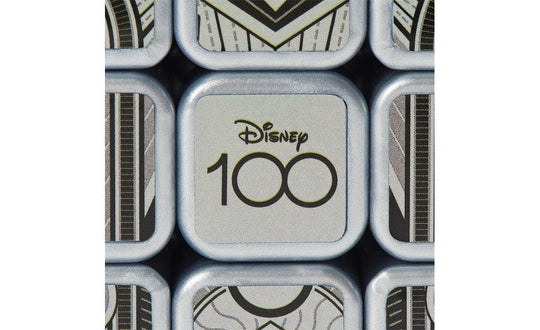 Rubik`s Cube, Disney 100th Anniversary Metallic Platinum 3x3 Cube | SpeedCubeShop