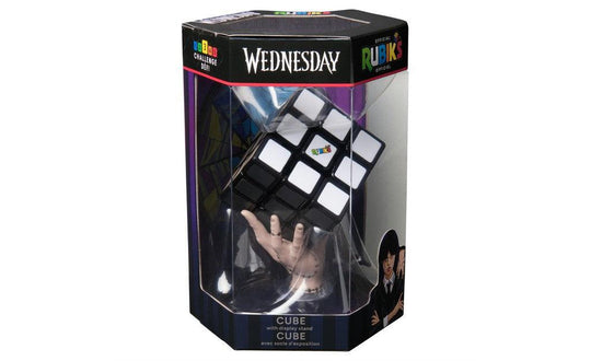 Rubik's Cube Greyscale Wednesday Cube 3x3 | SpeedCubeShop