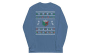 Rubik's Cube Snowman Ugly Christmas Long Sleeve Shirt | SpeedCubeShop
