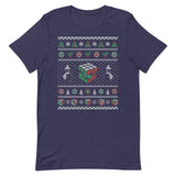 Rubik's Cube Snowman Ugly Christmas Shirt | SpeedCubeShop