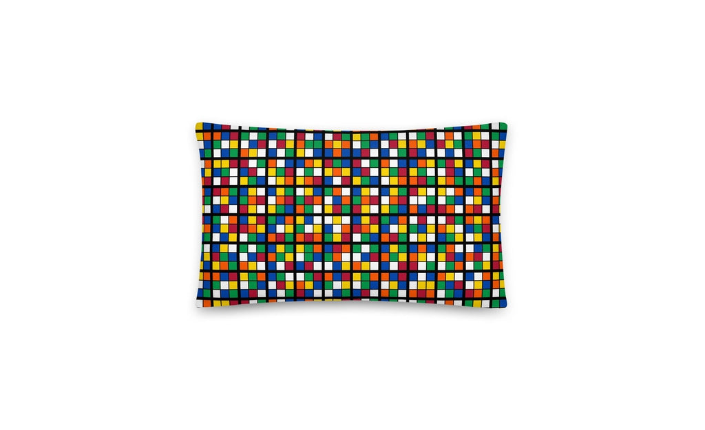 Rubik's Cube Themed Pillow | SpeedCubeShop