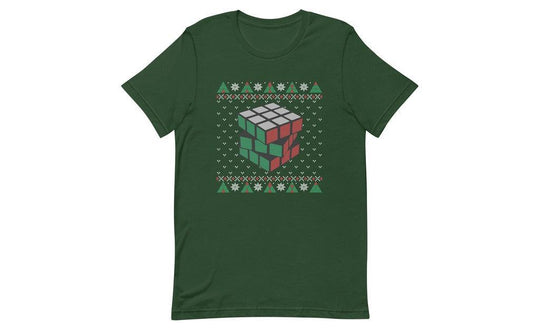 Rubik's Cube Ugly Christmas Shirt | SpeedCubeShop