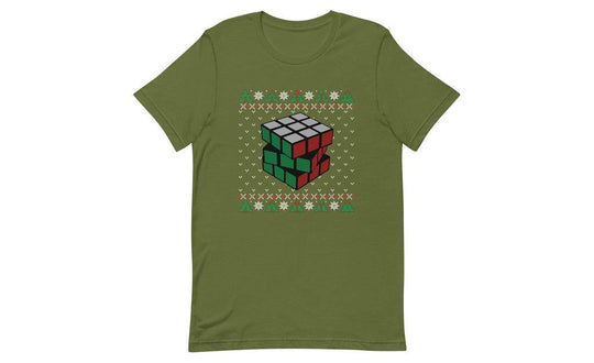 Rubik's Cube Ugly Christmas Shirt | SpeedCubeShop