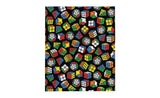 Rubik's Twisty Puzzle Throw Blanket | SpeedCubeShop