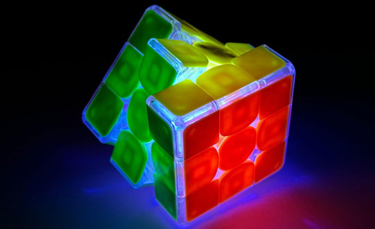 ShengShou Lustrous Light-Up 3x3 (Magnetic) | SpeedCubeShop