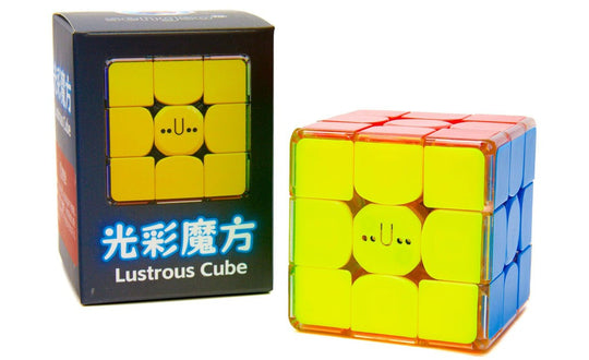 ShengShou Lustrous Light-Up 3x3 (Non-Magnetic) | SpeedCubeShop