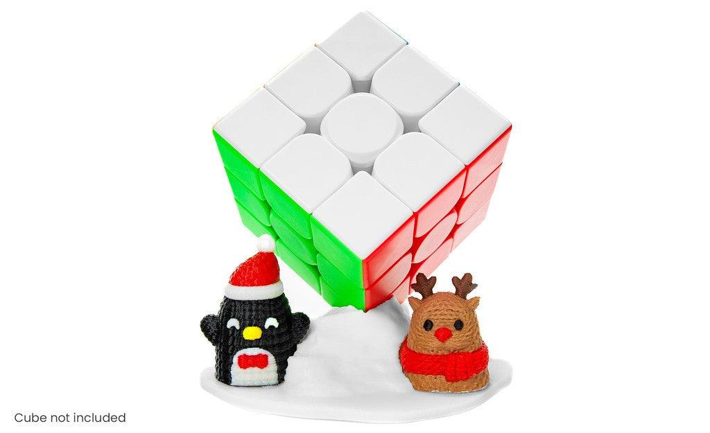 Snow Pile Rubik's Cube Display Stand - Limited Edition | SpeedCubeShop