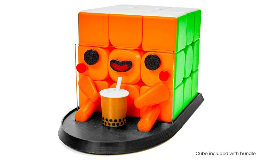 Speed Cube Stand Soup Timmy Cube Display Stand - Boba | SpeedCubeShop