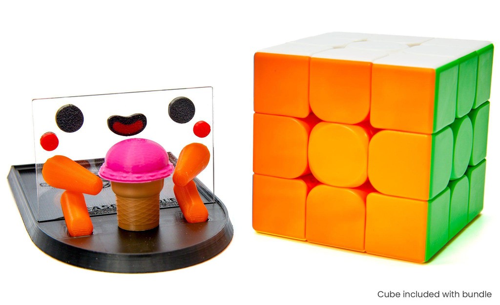 Soup Timmy Cube Display Stand - Ice Cream | SpeedCubeShop