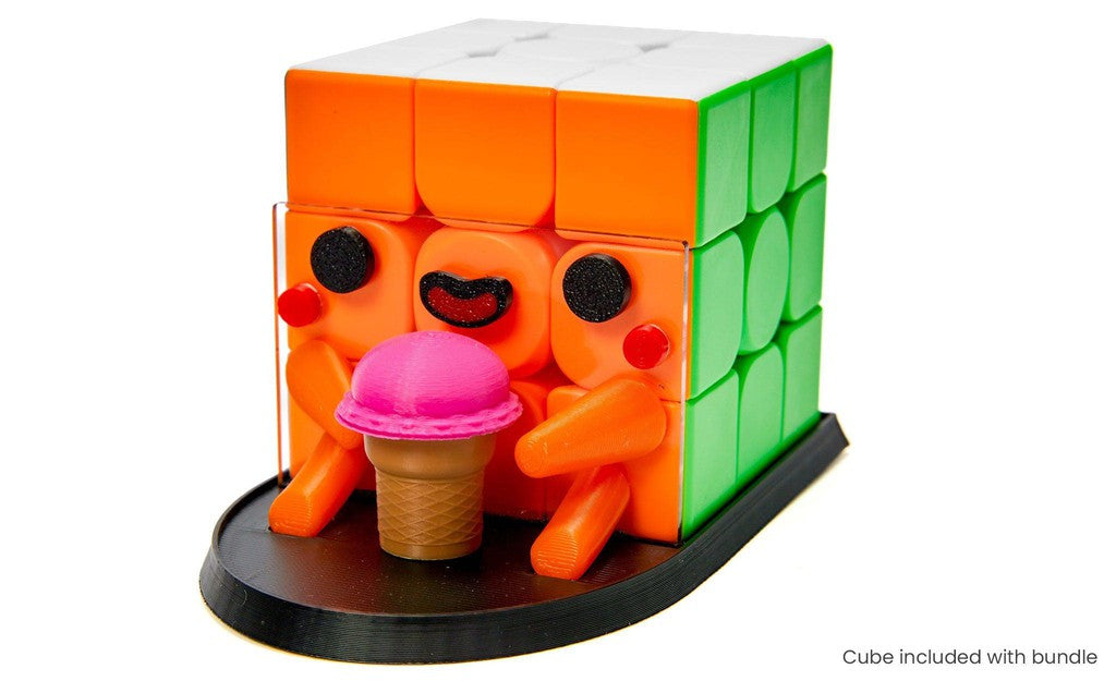 Soup Timmy Cube Display Stand - Ice Cream | SpeedCubeShop
