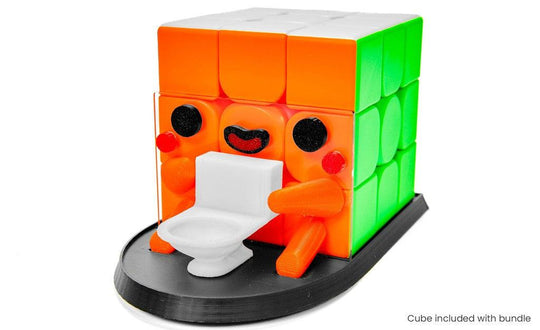 Soup Timmy Cube Display Stand (Toilet) | SpeedCubeShop