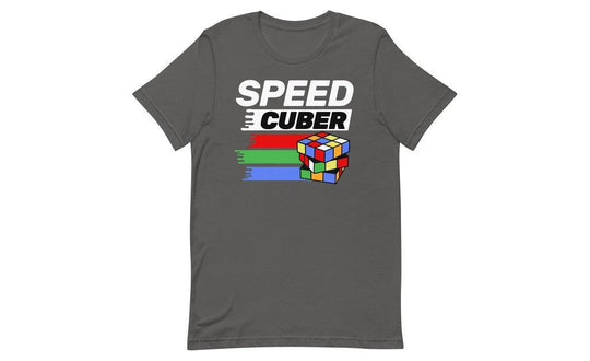 Speedcuber (Dark) - Rubik's Cube Shirt | SpeedCubeShop
