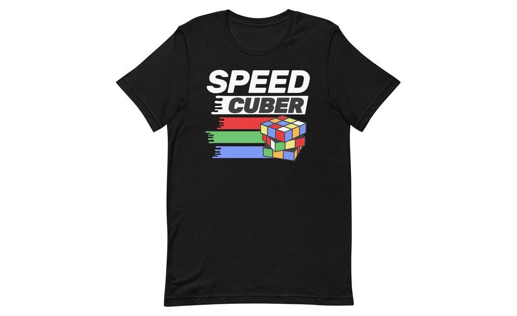 Speedcuber (Dark) - Rubik's Cube Shirt | SpeedCubeShop