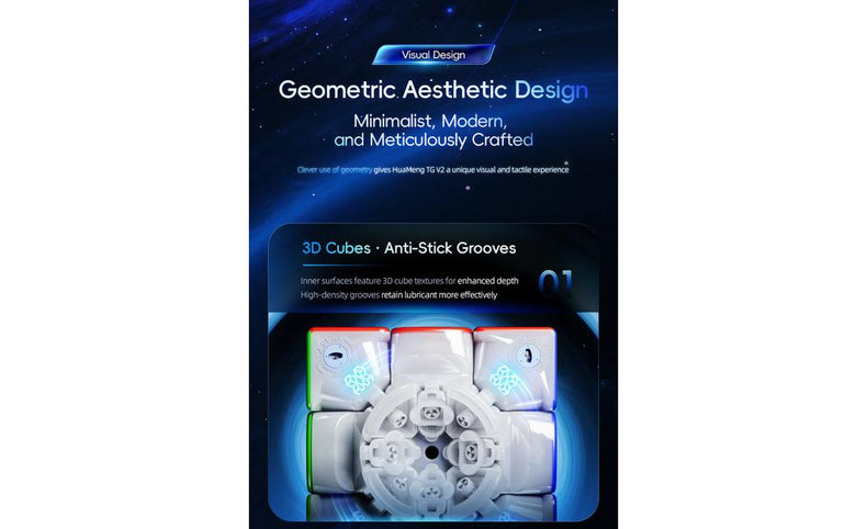 MoYu HuaMeng TG 3x3 V2 (Magnetic, 20-Magnet Ball-Core)