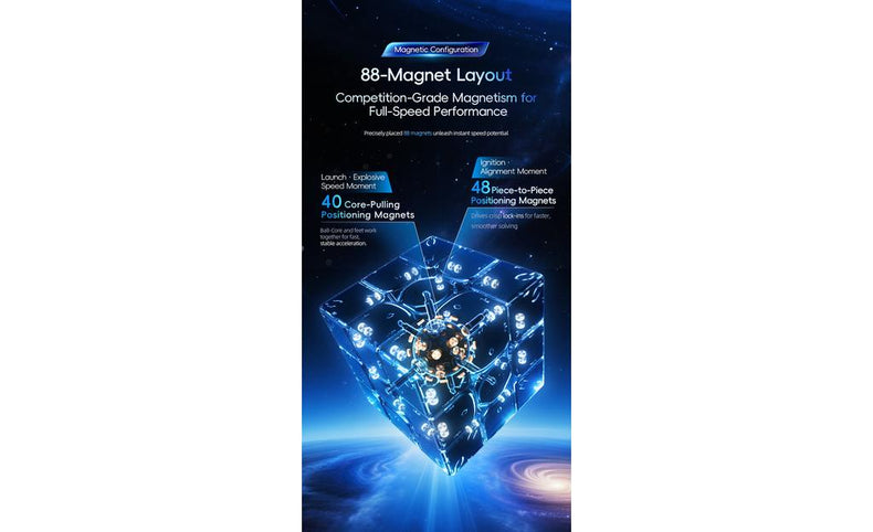 MoYu HuaMeng TG 3x3 V2 (Magnetic, 20-Magnet Ball-Core)
