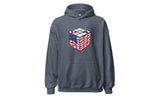 USA Cube - Rubik's Cube Hoodie | SpeedCubeShop