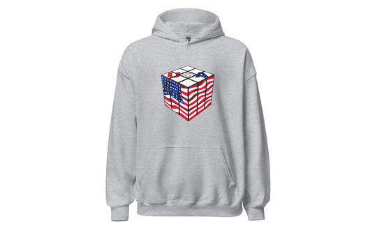 USA Cube - Rubik's Cube Hoodie | SpeedCubeShop