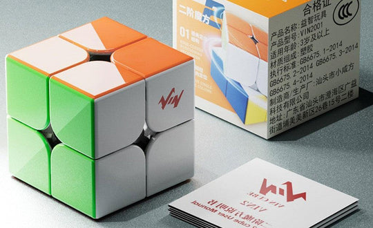 VIN Cube 2x2 (Magnetic, Ball-Core, UV Coated) | SpeedCubeShop