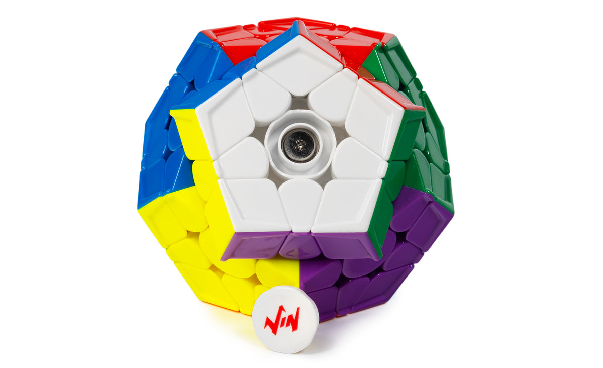 VIN Cube Azure Megaminx Nova (Magnetic, MagLev, Core Magnets, UV Coated)