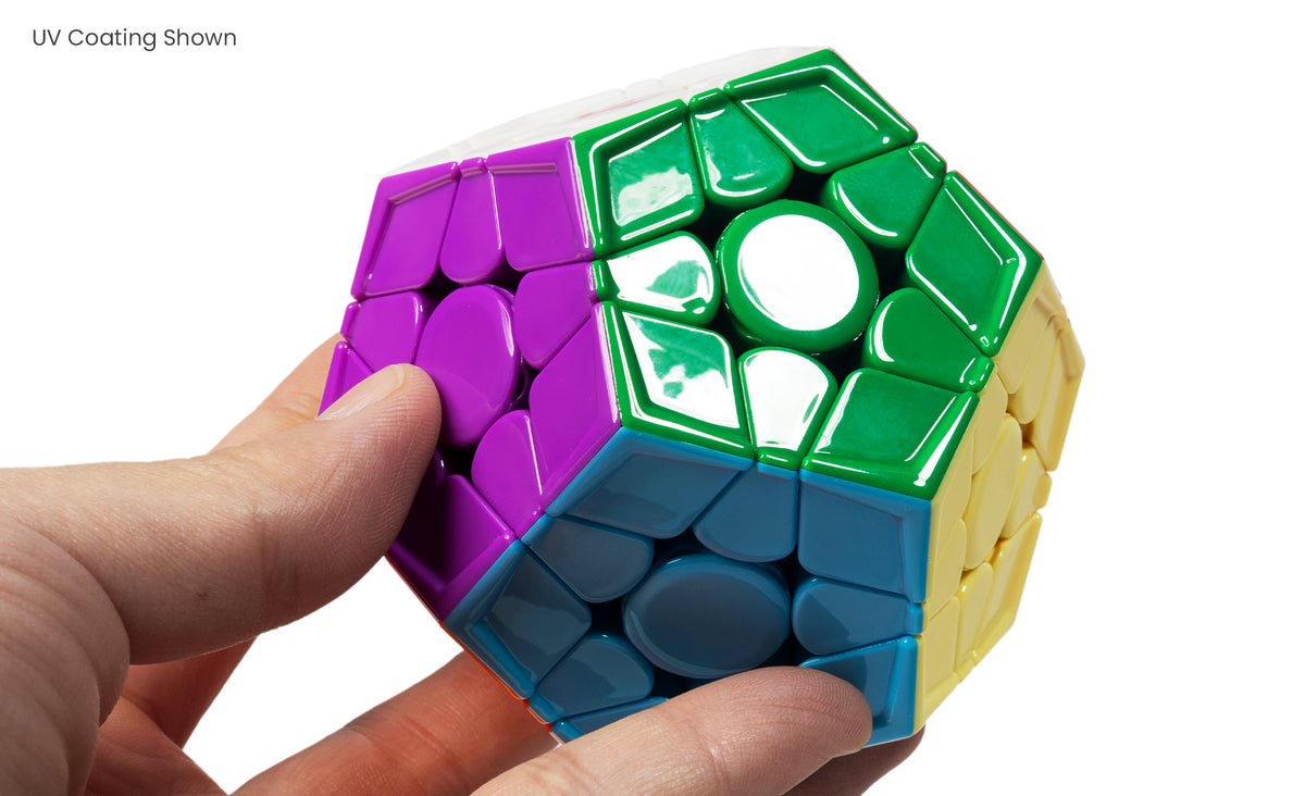 VIN Cube Azure Megaminx Nova (Magnetic, MagLev, Core Magnets, UV Coated)