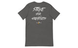 Vintage Strive for Greatness Double-Sided Shirt | SpeedCubeShop