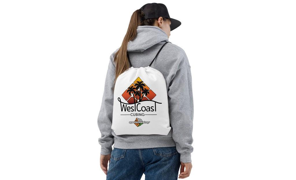 West Coast Cubing Collab Drawstring Bag | SpeedCubeShop