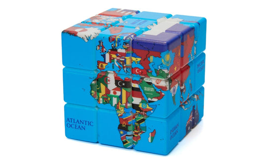 World Map 3x3 (Flag)