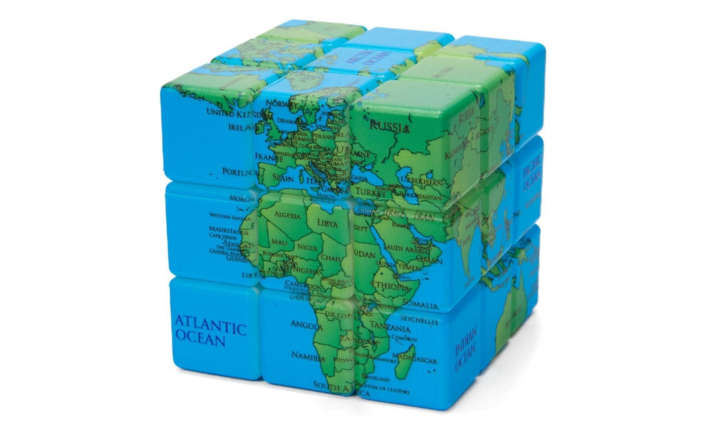 World Map 3x3 | SpeedCubeShop