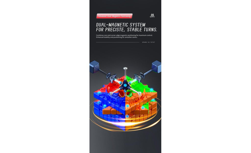 X-Man Spark 7x7 V2 (Magnetic, Ball-Core) | SpeedCubeShop