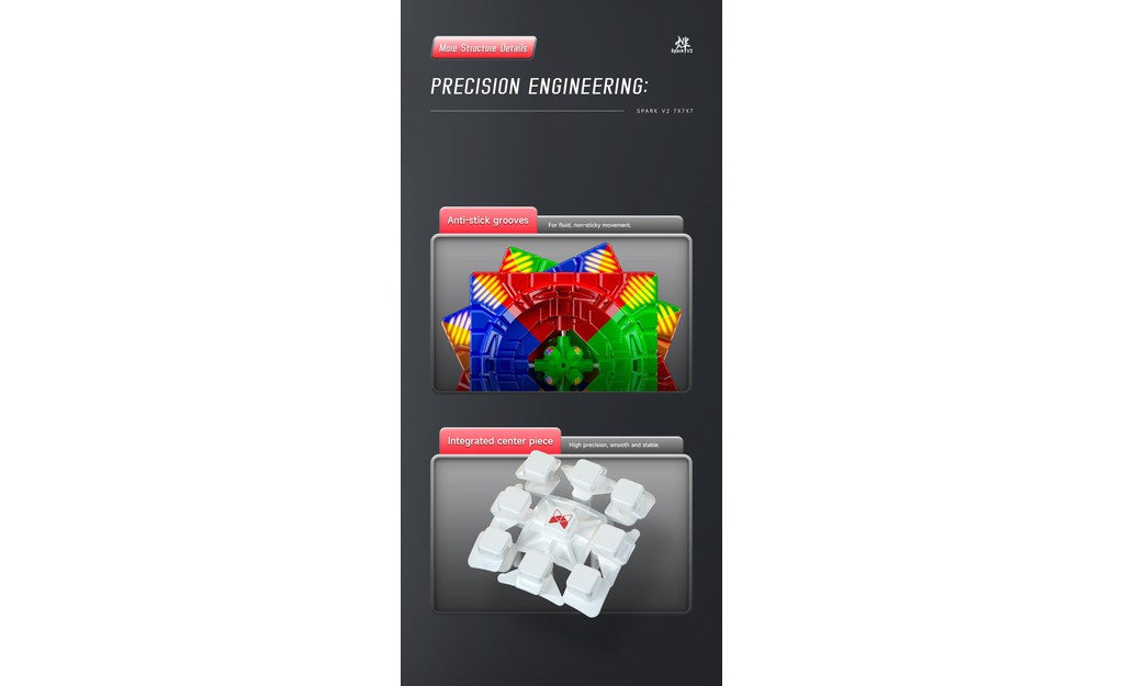 X-Man Spark 7x7 V2 (Magnetic, Ball-Core) | SpeedCubeShop