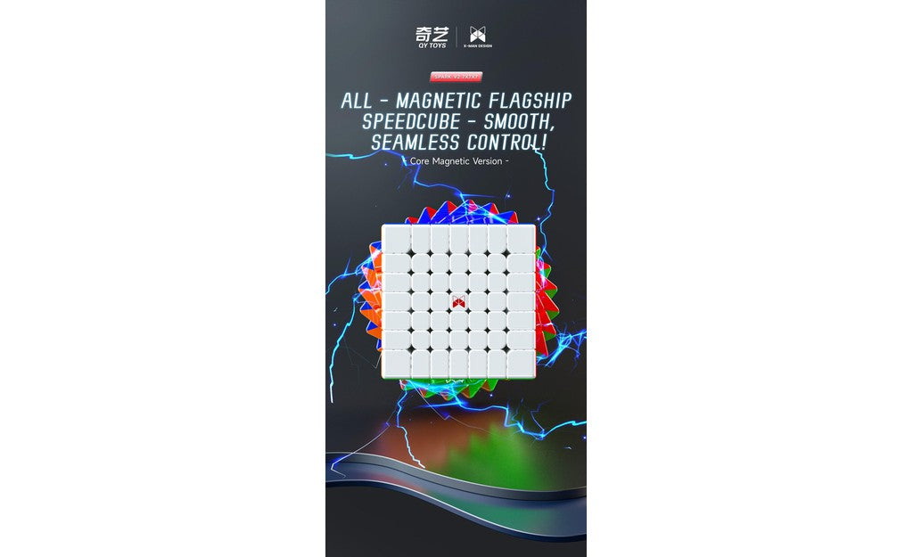 X-Man Spark 7x7 V2 (Magnetic, Ball-Core) | SpeedCubeShop