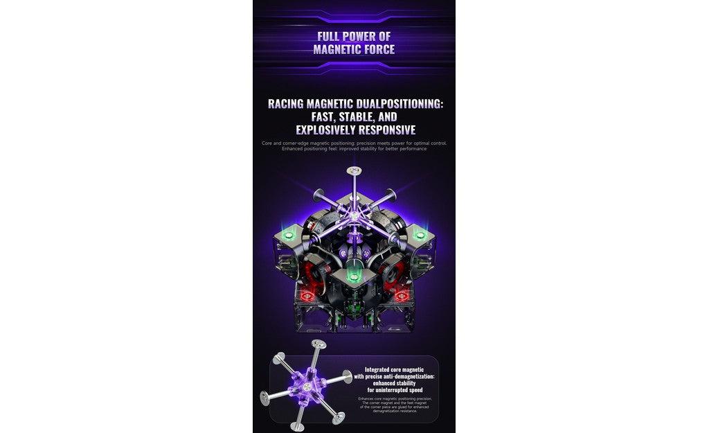 X-Man XT3 3x3 V1 Pioneer (Magnetic, MagLev, Core Magnets, UV Coated) |