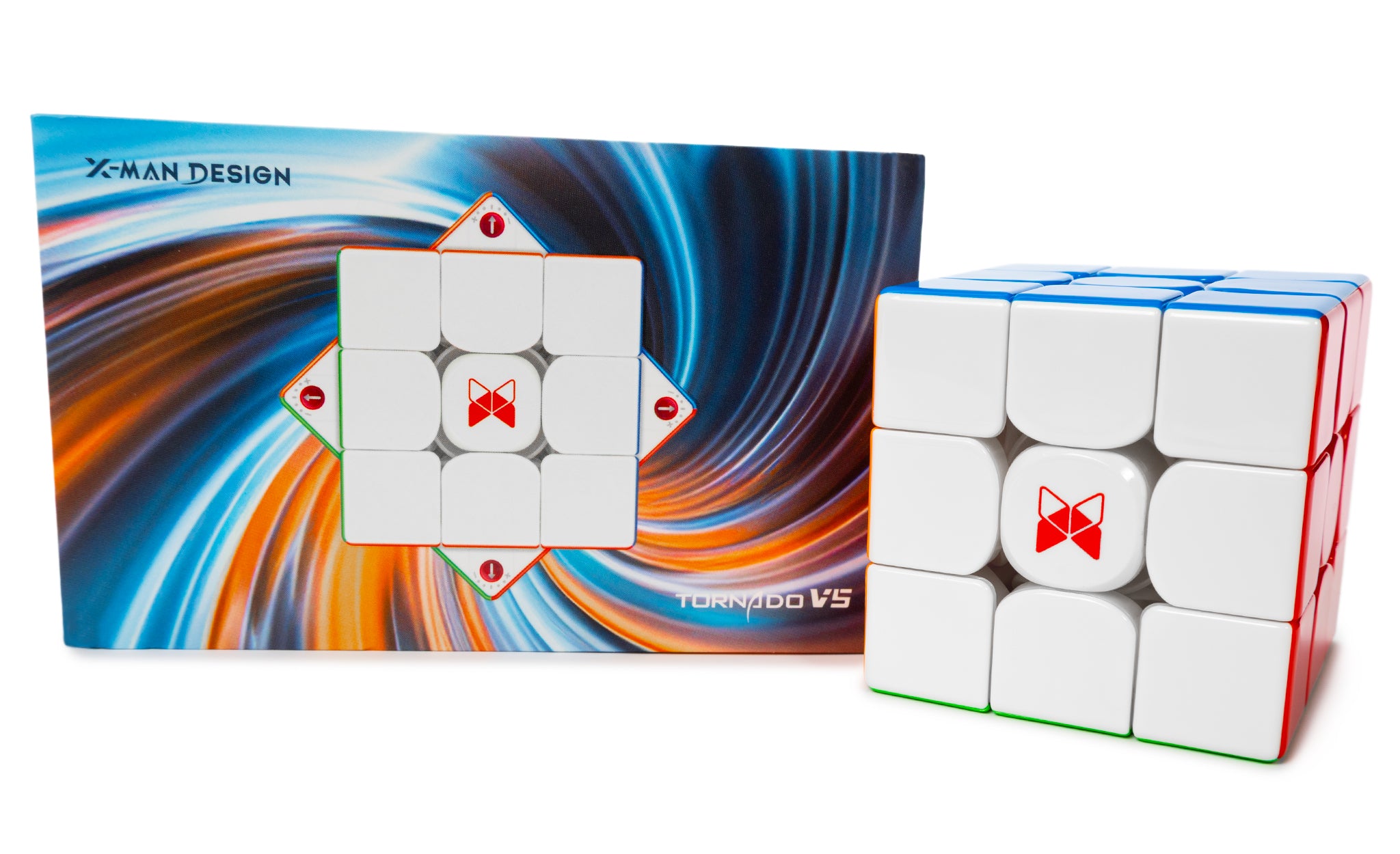 X-Man Tornado 3x3 V5 Pioneer (Magnetic, MagLev, 20-Magnet Ball-Core, UV Coated)