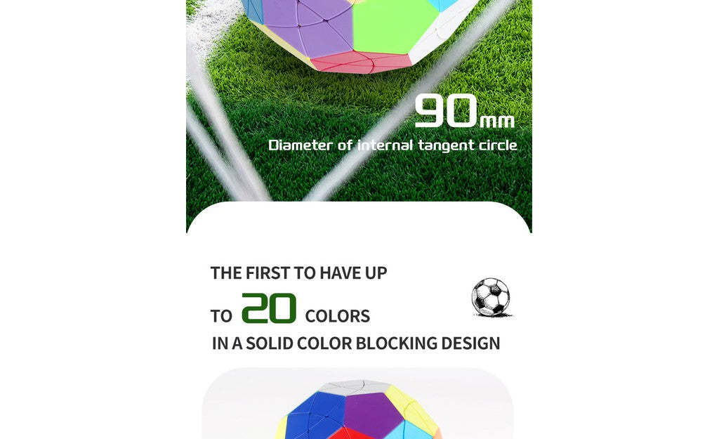 YuXin 12-Axis Soccer Megaminx | SpeedCubeShop