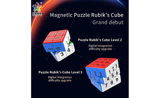 YuXin Digital Puzzle Cube 2x2 | SpeedCubeShop