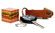 Yummy Cheeseburger Mini 3x3 Keychain Cube (Hungry Collection) | SpeedCubeShop