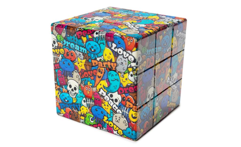 Ziina Star Colorful Graffiti 3x3 (UV Printed)