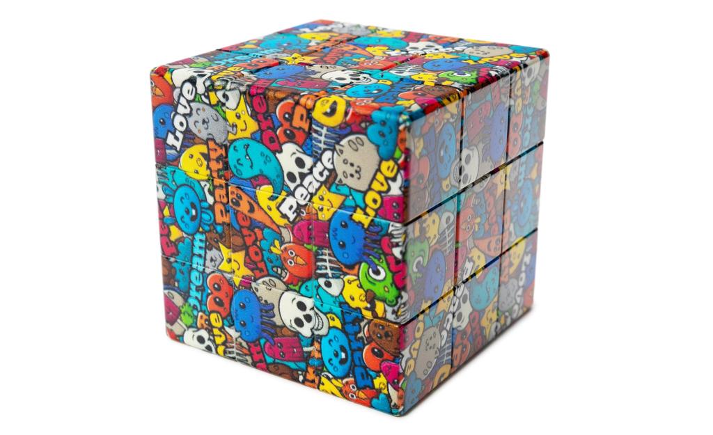 Ziina Star Colorful Graffiti 3x3 (UV Printed)