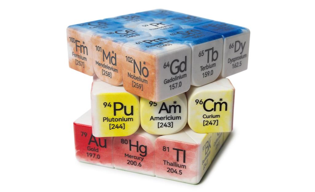 Ziina Star Chemical Elements 3x3 (UV Printed) - Type B, No. 55-108