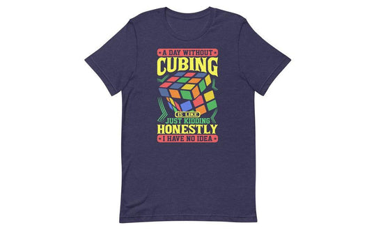 A Day Without Cubing - Rubik's Cube Shirt | SpeedCubeShop