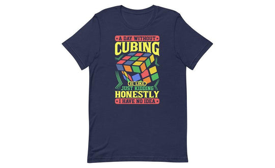 A Day Without Cubing - Rubik's Cube Shirt | SpeedCubeShop