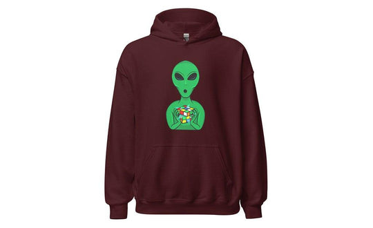 Alien Speedcuber - Rubik's Cube Hoodie | SpeedCubeShop