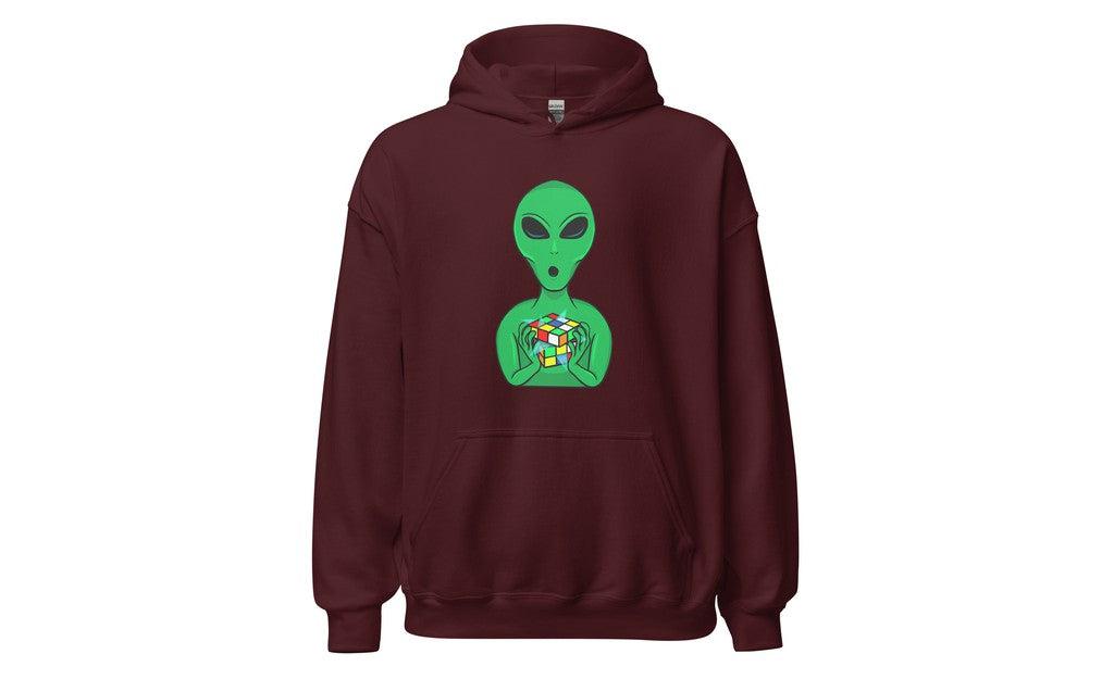 Alien Speedcuber - Rubik's Cube Hoodie | SpeedCubeShop