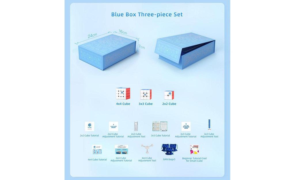 (ARCHIVED)  GAN Blue Box Bundle (Magnetic) - GAN Mirror + GAN11 M | SpeedCubeShop